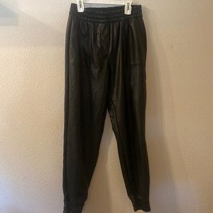 Express skinny faux leather pants size XXS